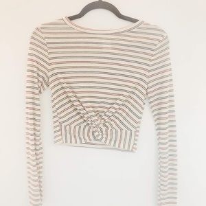 Striped Crop Top